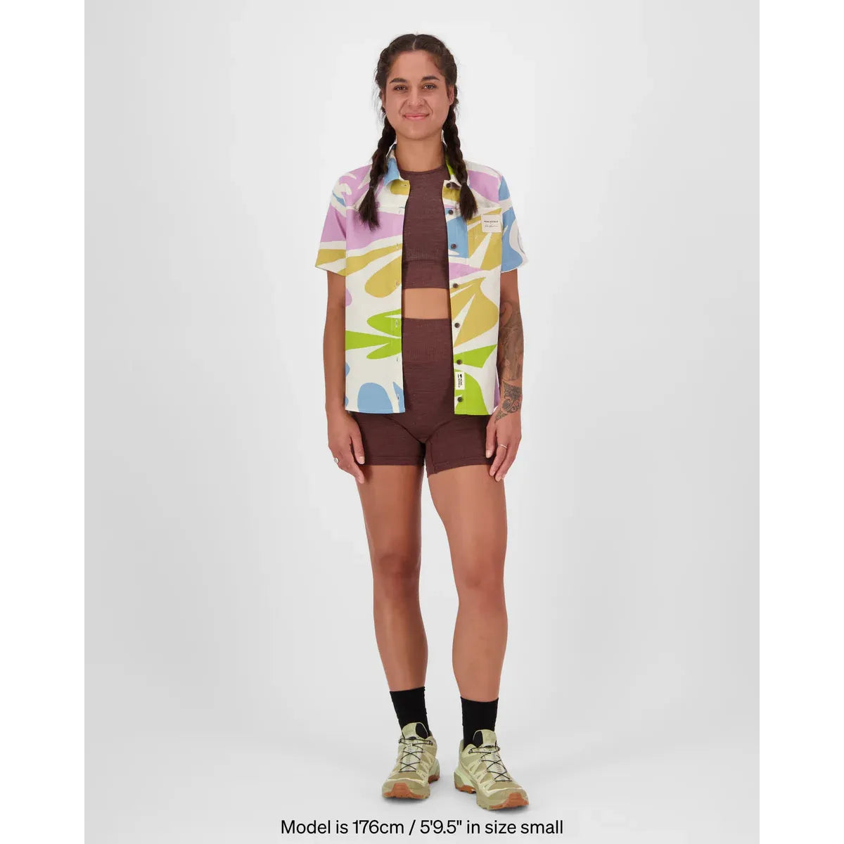 Chemise à manches courtes AT Merino - Femmes