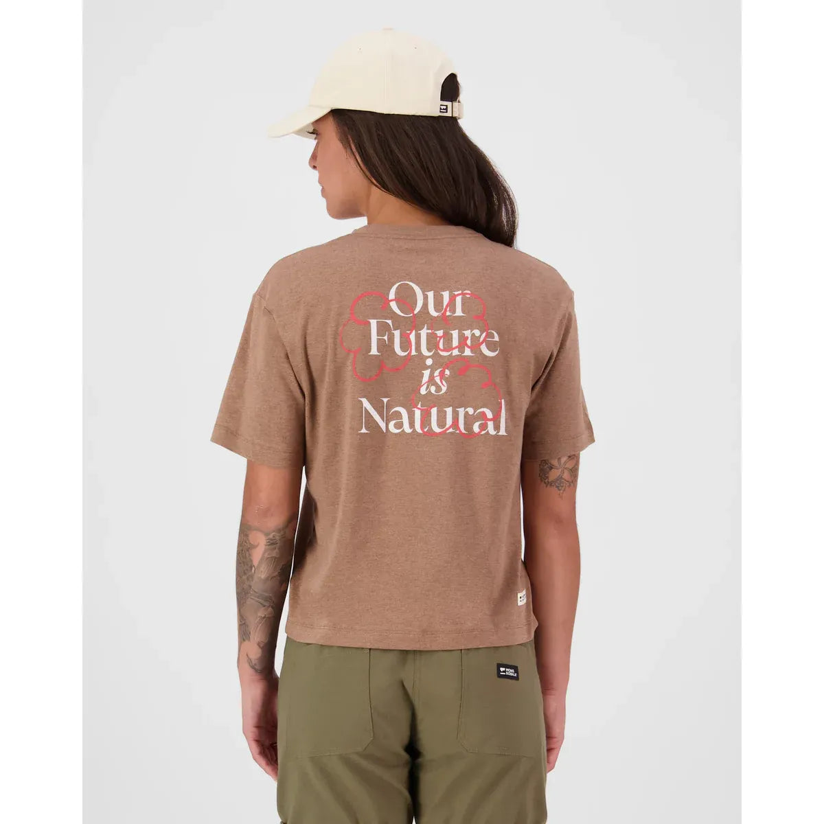 T-shirt Yonder en coton mérinos biologique - Femmes