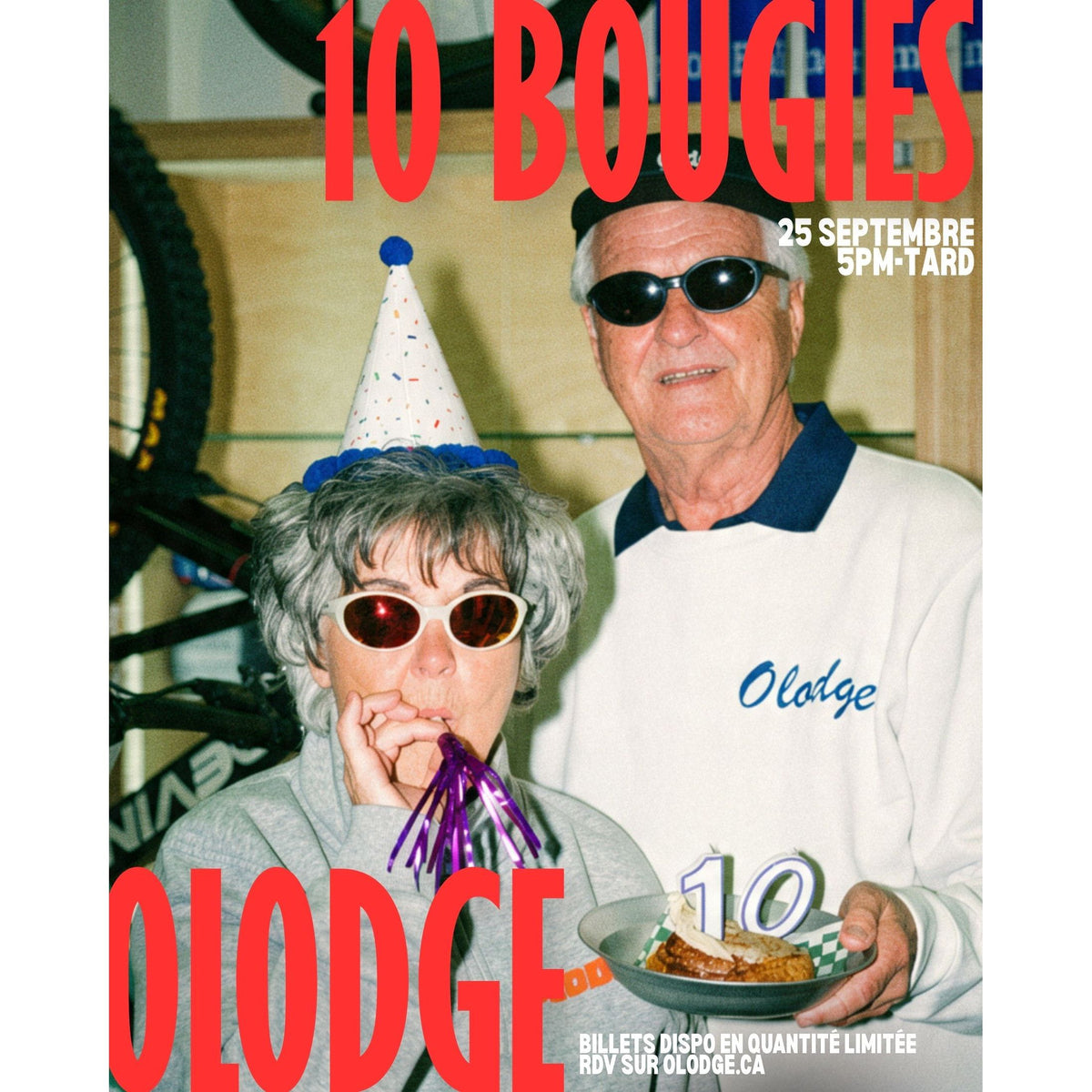 Billet Deluxe - Party Olodge 10 ans
