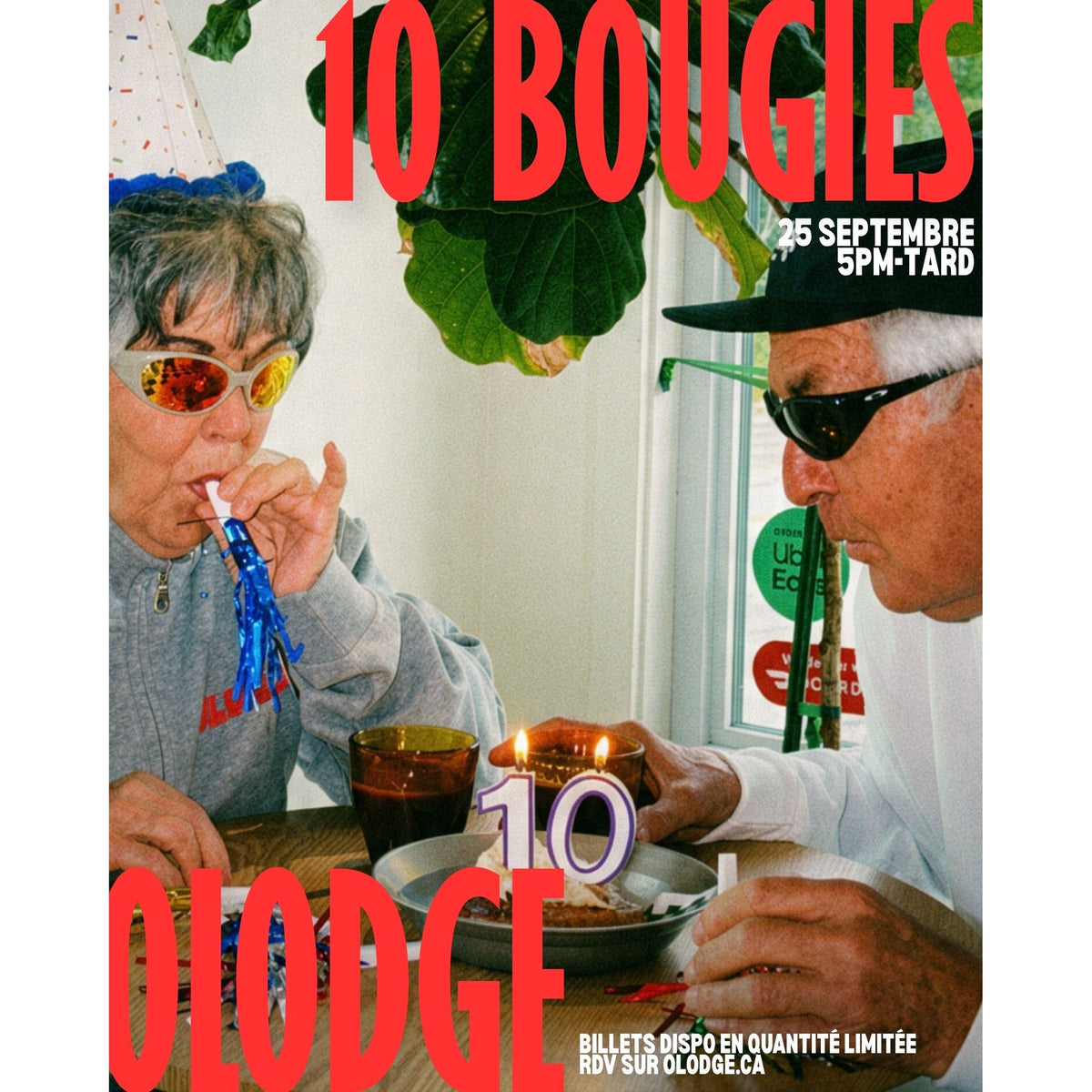 Billet Molo - Party Olodge 10 ans