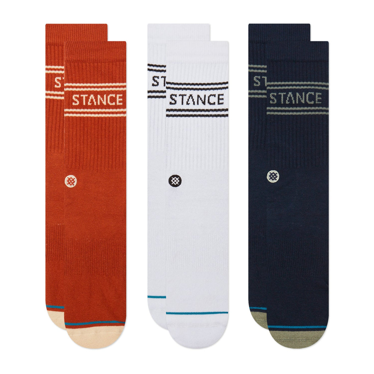Chaussettes Stance Basic Crew - Lot de 3 - Femmes
