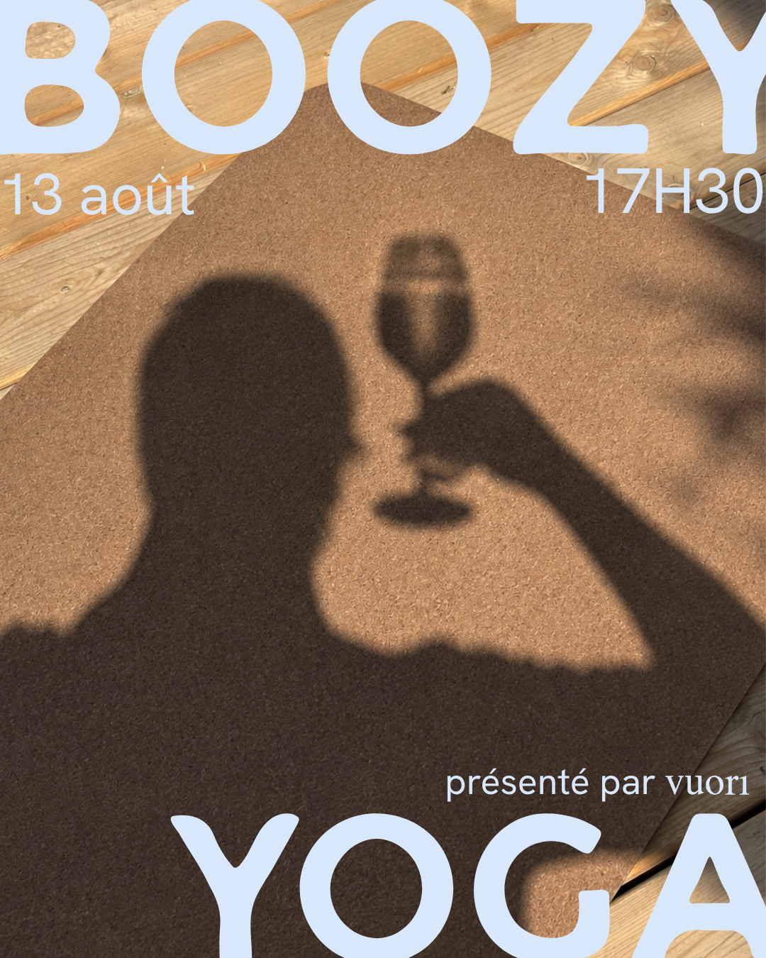 Billet Boozy Yoga - 13 août