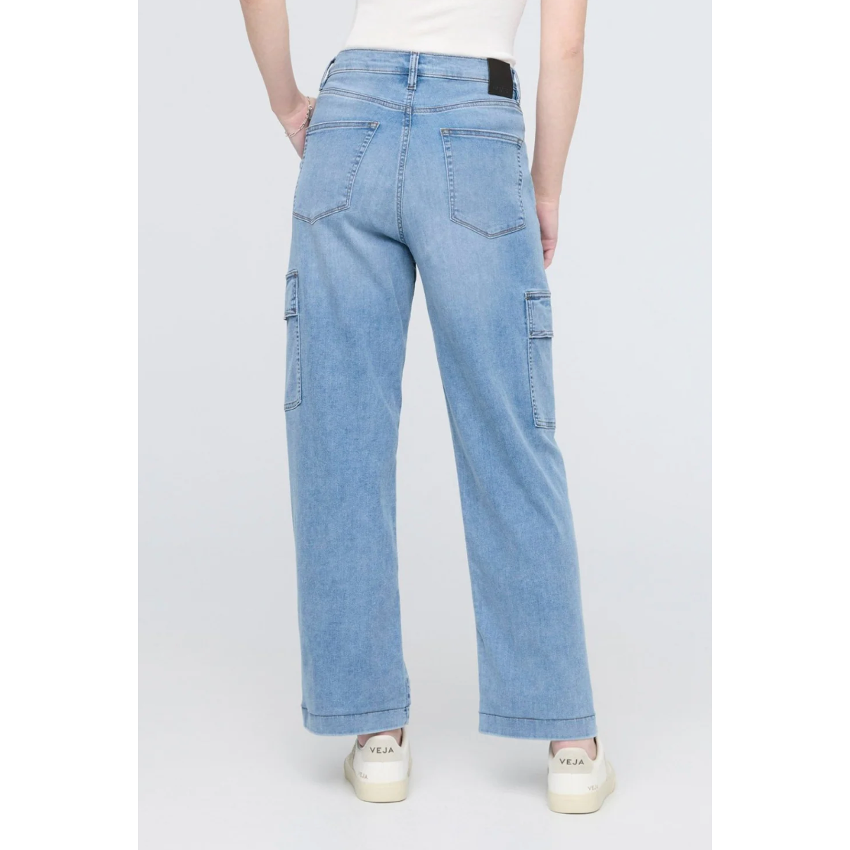 Jeans Cargo Performance Denim - Femmes
