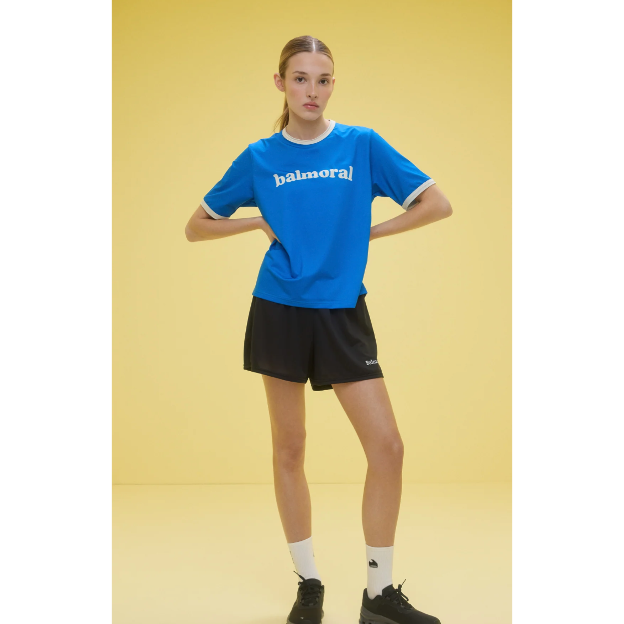 T-shirt Crop Ringer - Unisexe