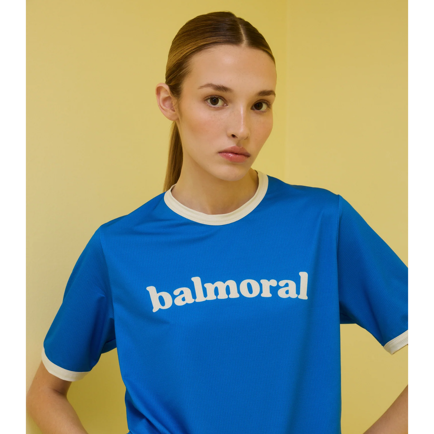 T-shirt Crop Ringer - Unisexe