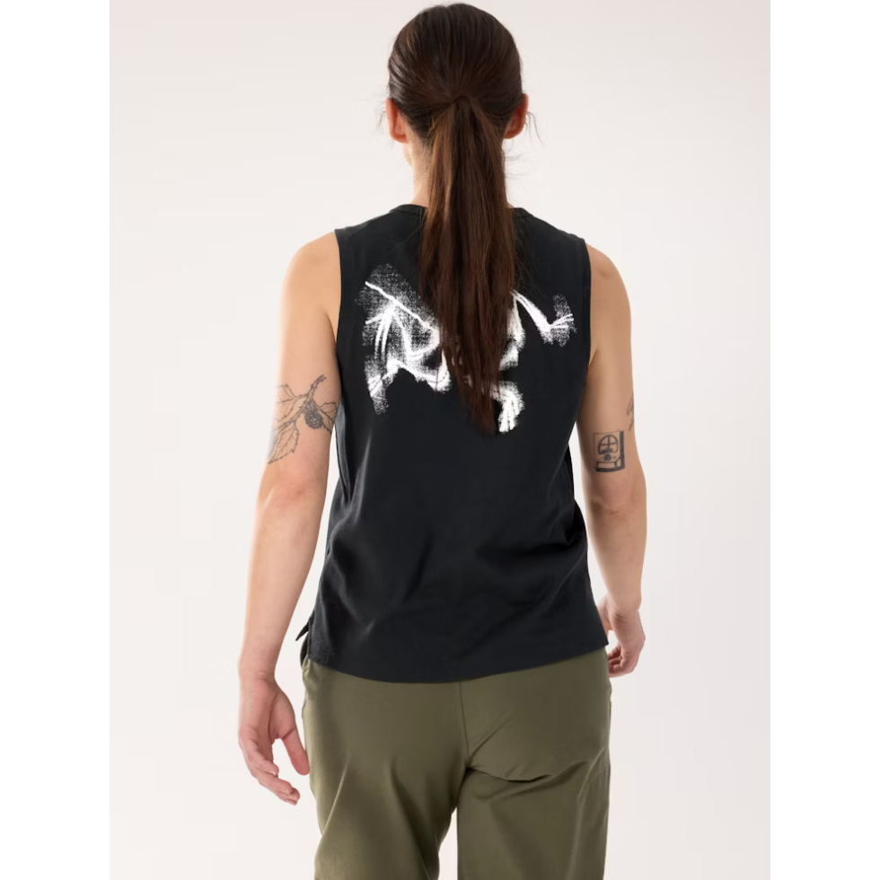 Camisole Kragg SL Cotton Blurred Bird pour Femmes
