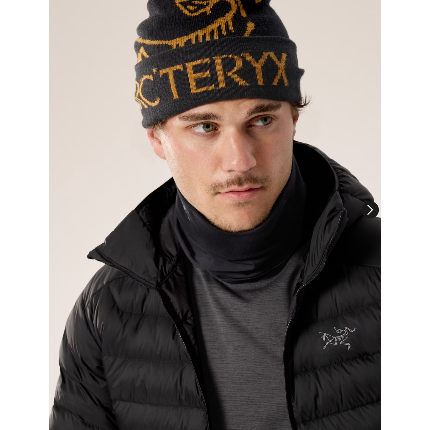 Rho Long Neck Warmer - Black