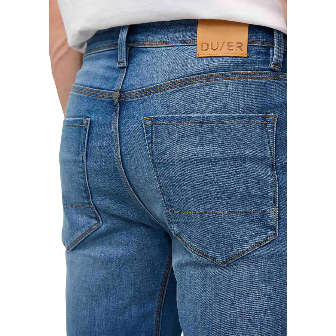 Performance Denim + Pants||Performance Denim + Straight Jeans - Men's