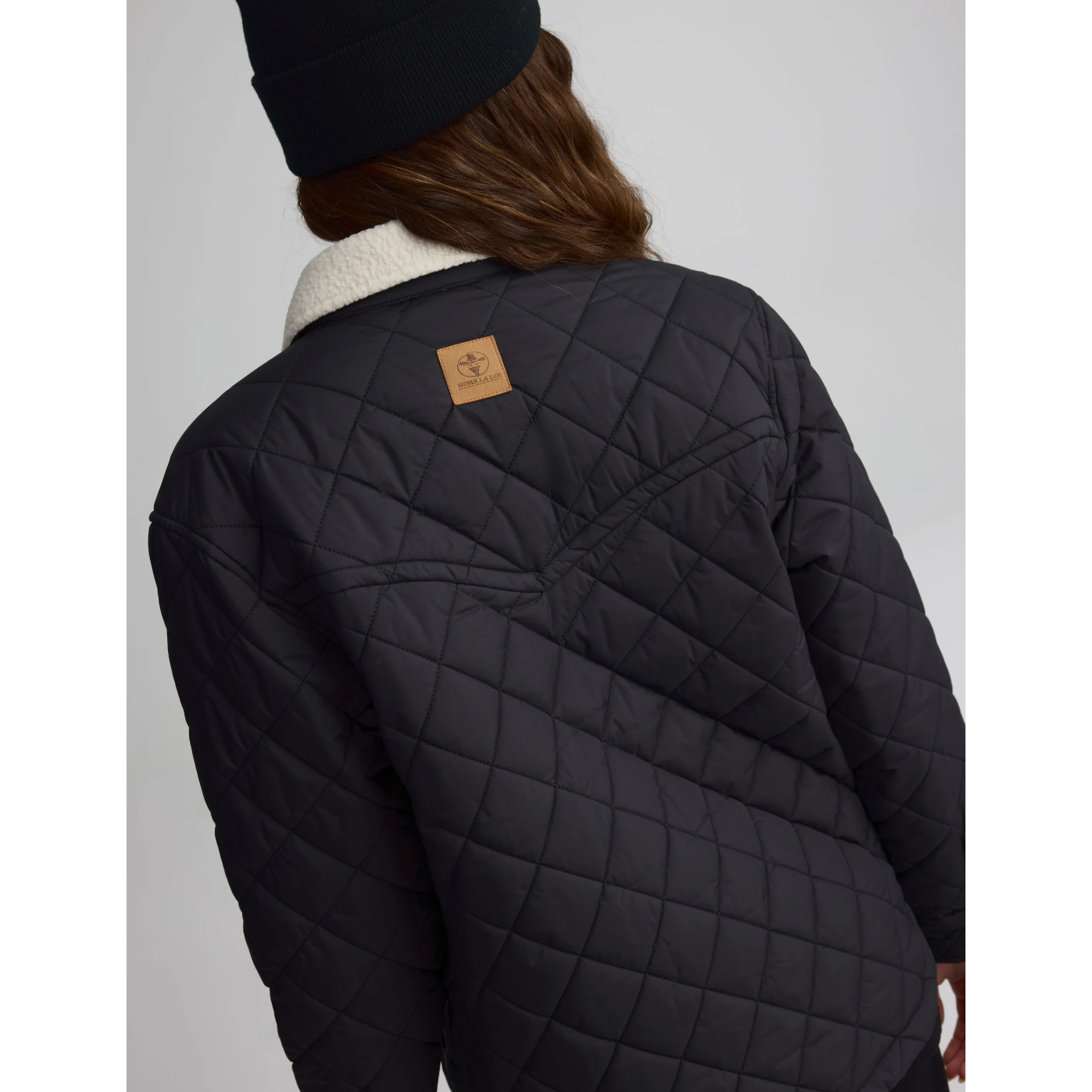 Surchemise avec col en sherpa pour femme||Overshirt With Sherpa Colar - W's