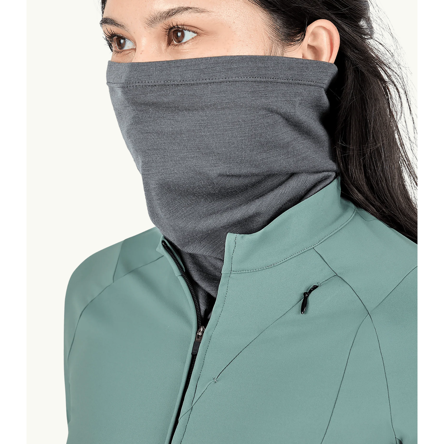 Col Cadence Mérinos Charbon - Unisexe