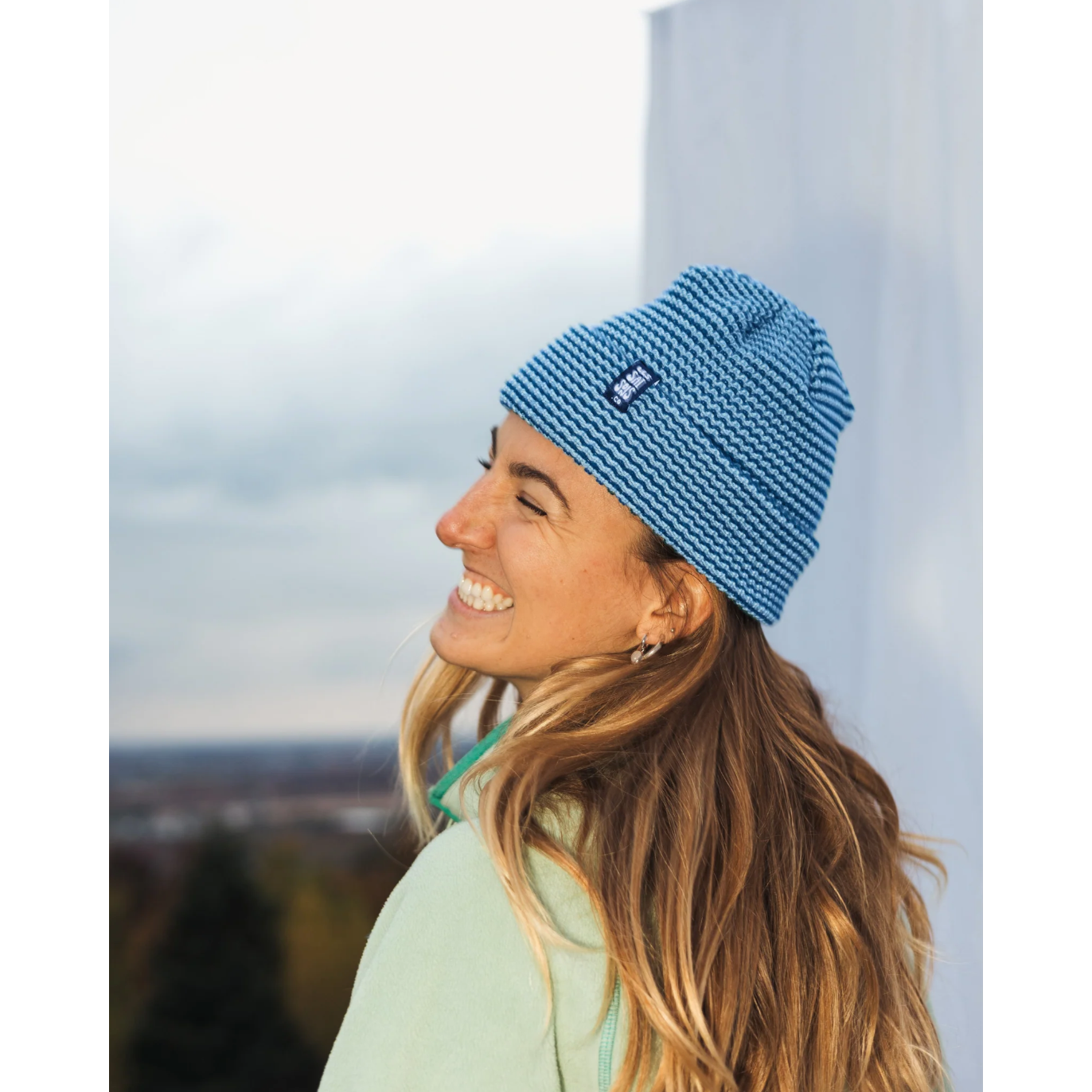 Blue Lines - Beanie