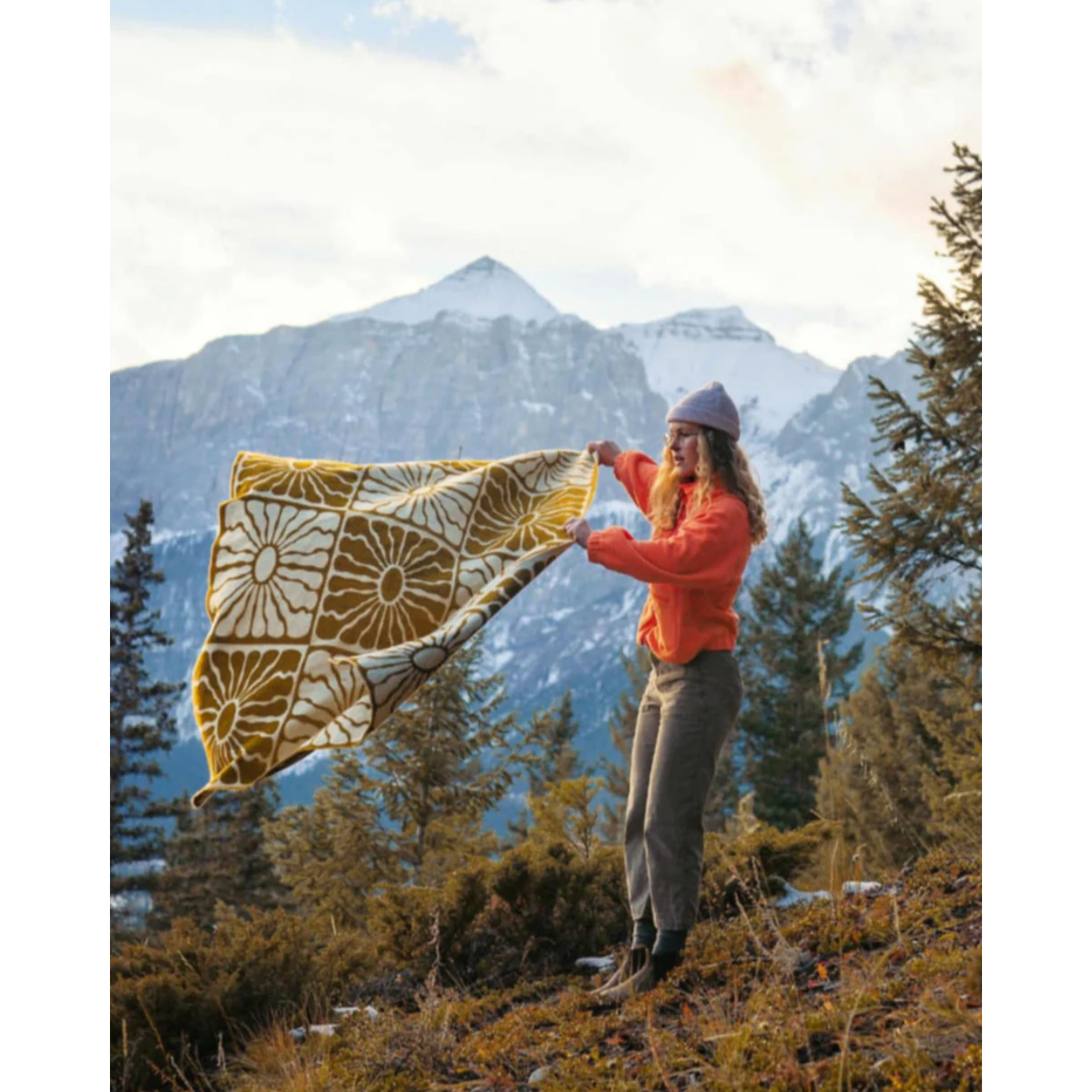 Eternal Sunshine Blanket||Eternal Sunshine - Blanket - Gold Yellow