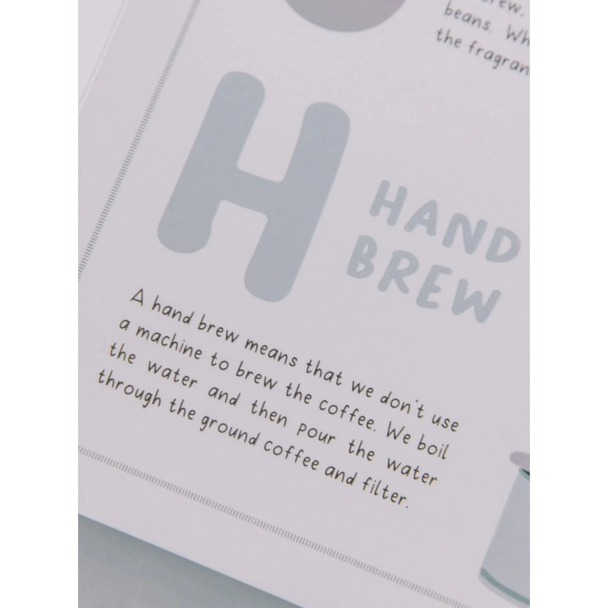 Livre pour enfants - My Barista ABC