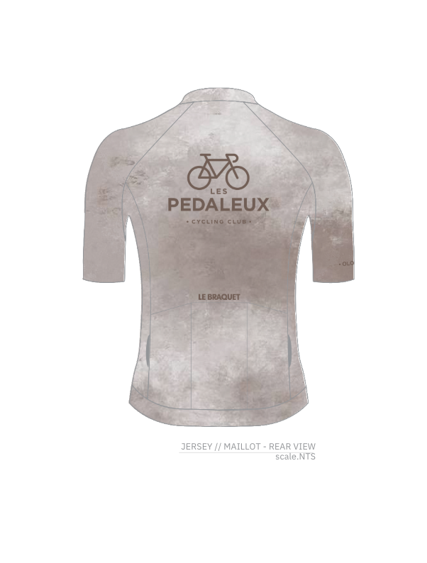 Jersey Podium Braquet X Pedaleux - Hommes