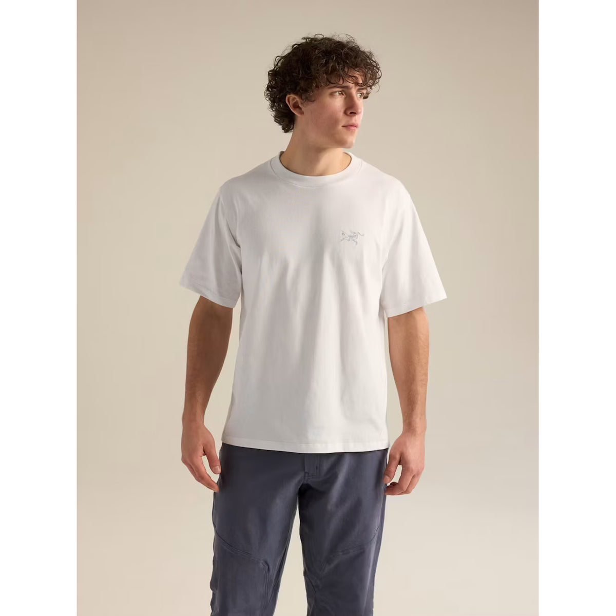 T-shirt Kragg Cotton Emblem Crew - Hommes