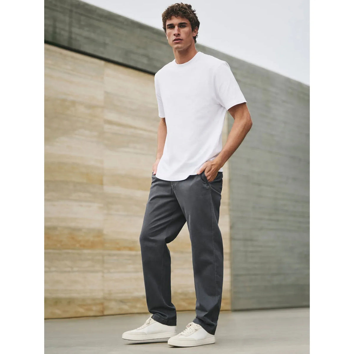 T-shirt Heavyweight coupe décontractée - Hommes