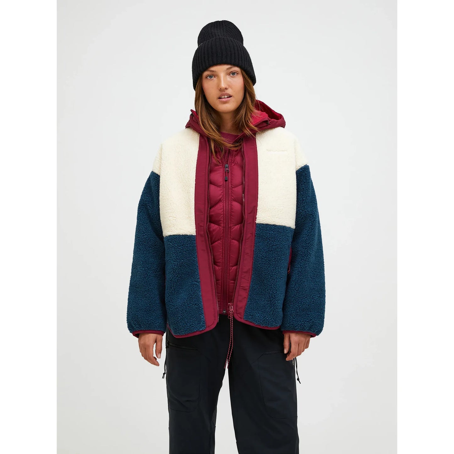 Women's Oversized Heavy Pile Cardigan
