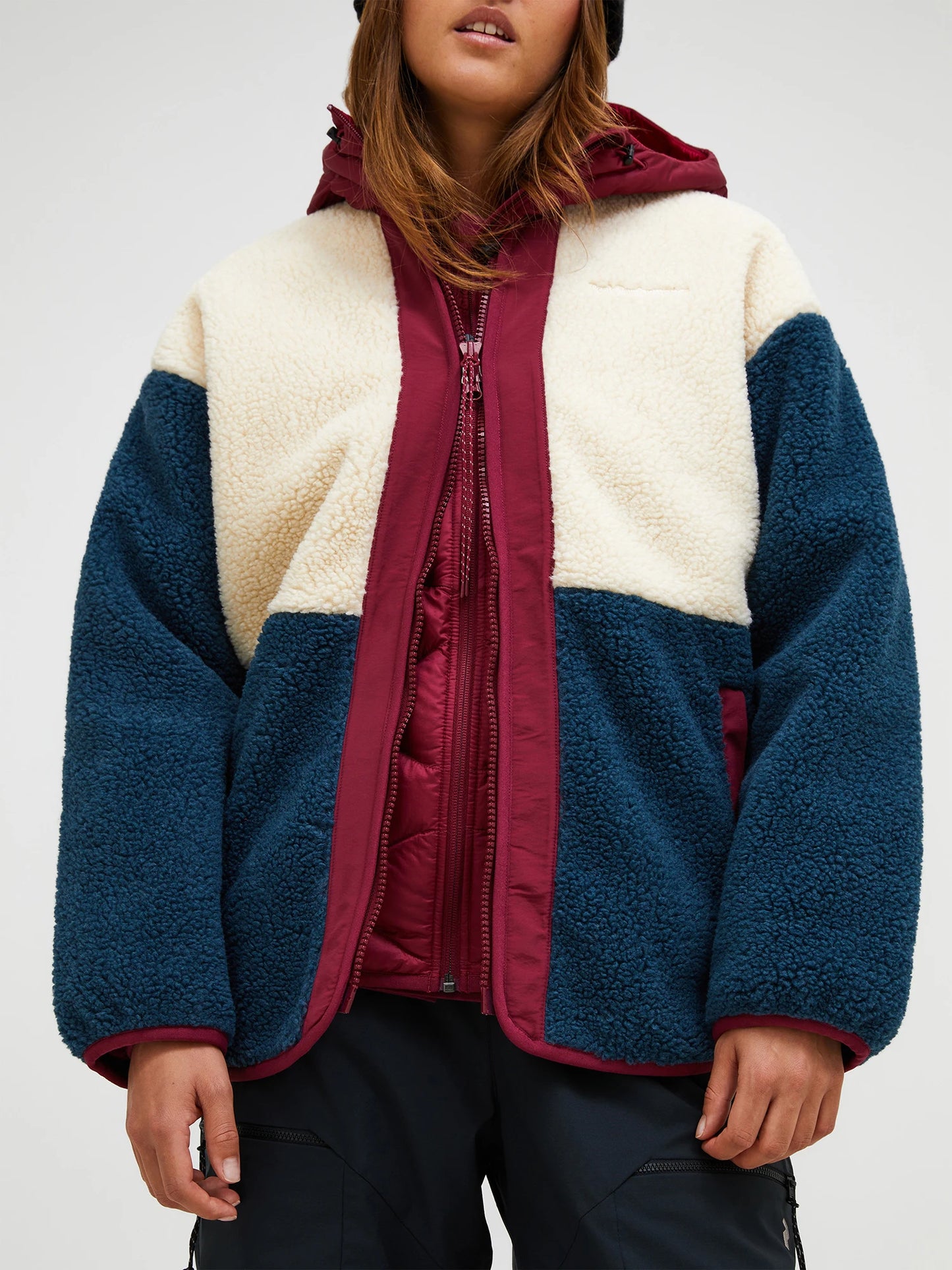 Cardigan Heavy Pile Surdimensionné - Femmes