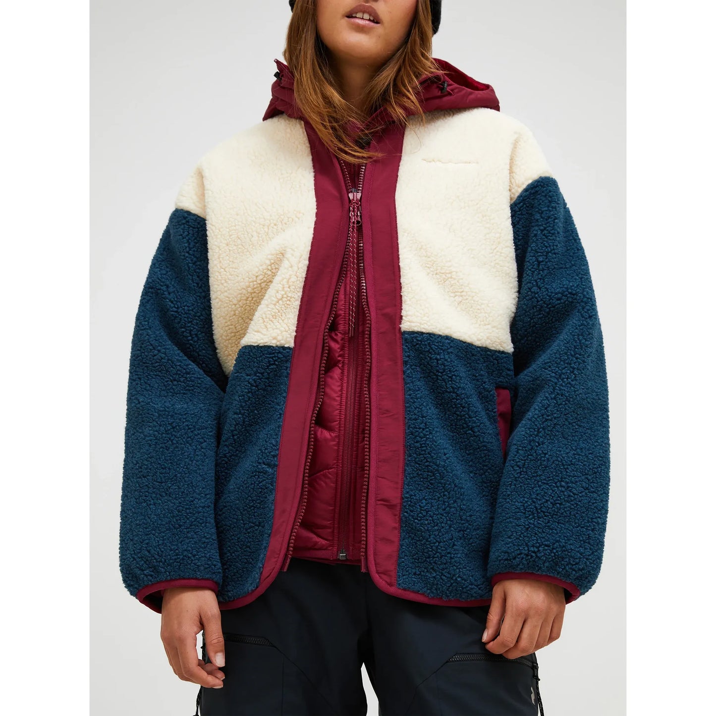 Women's Oversized Heavy Pile Cardigan