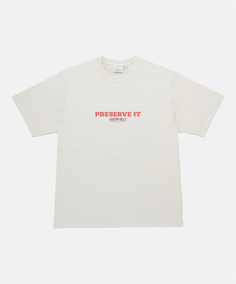 T-shirt Footprints teint par pigmentation - Unisexe