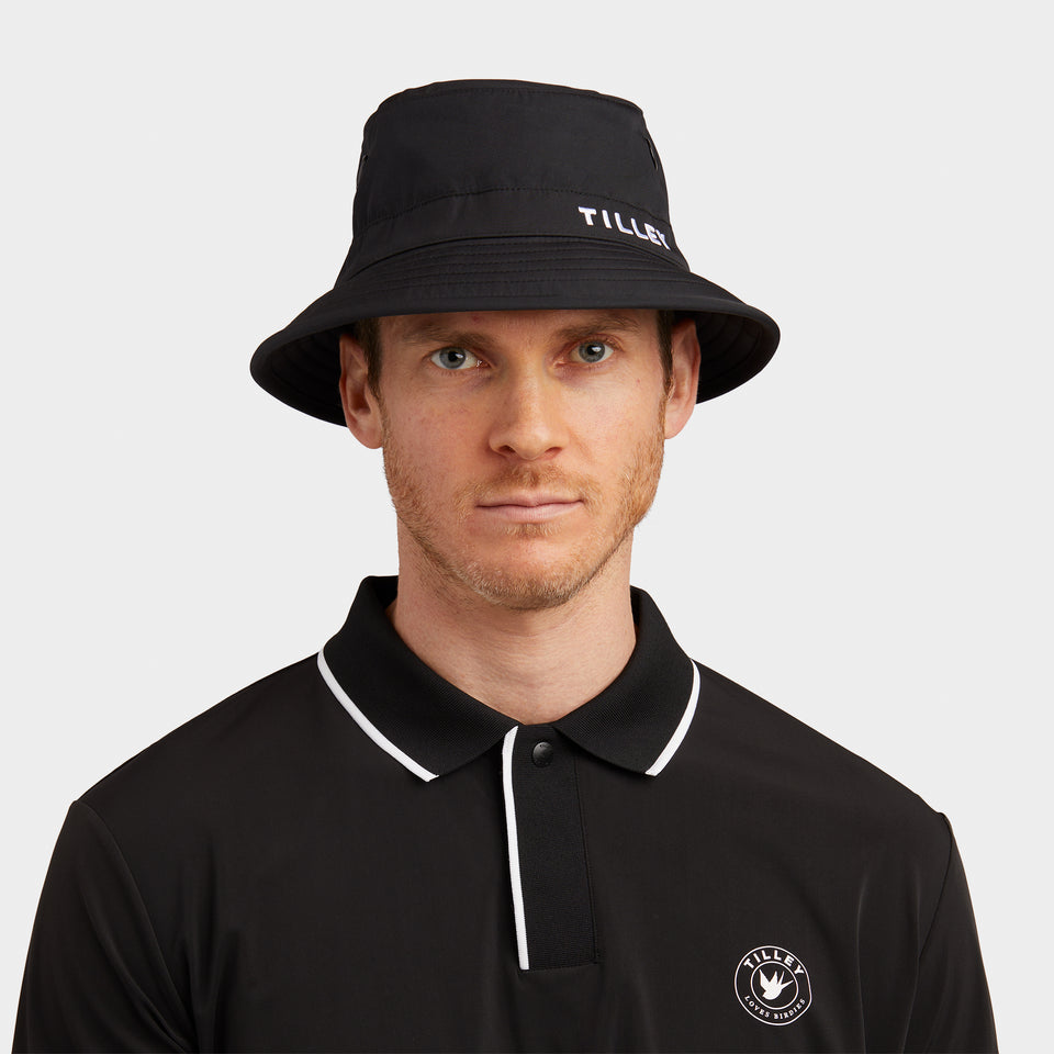 Chapeau Cloche De Golf - Noir||Golf Bucket Hat - Black