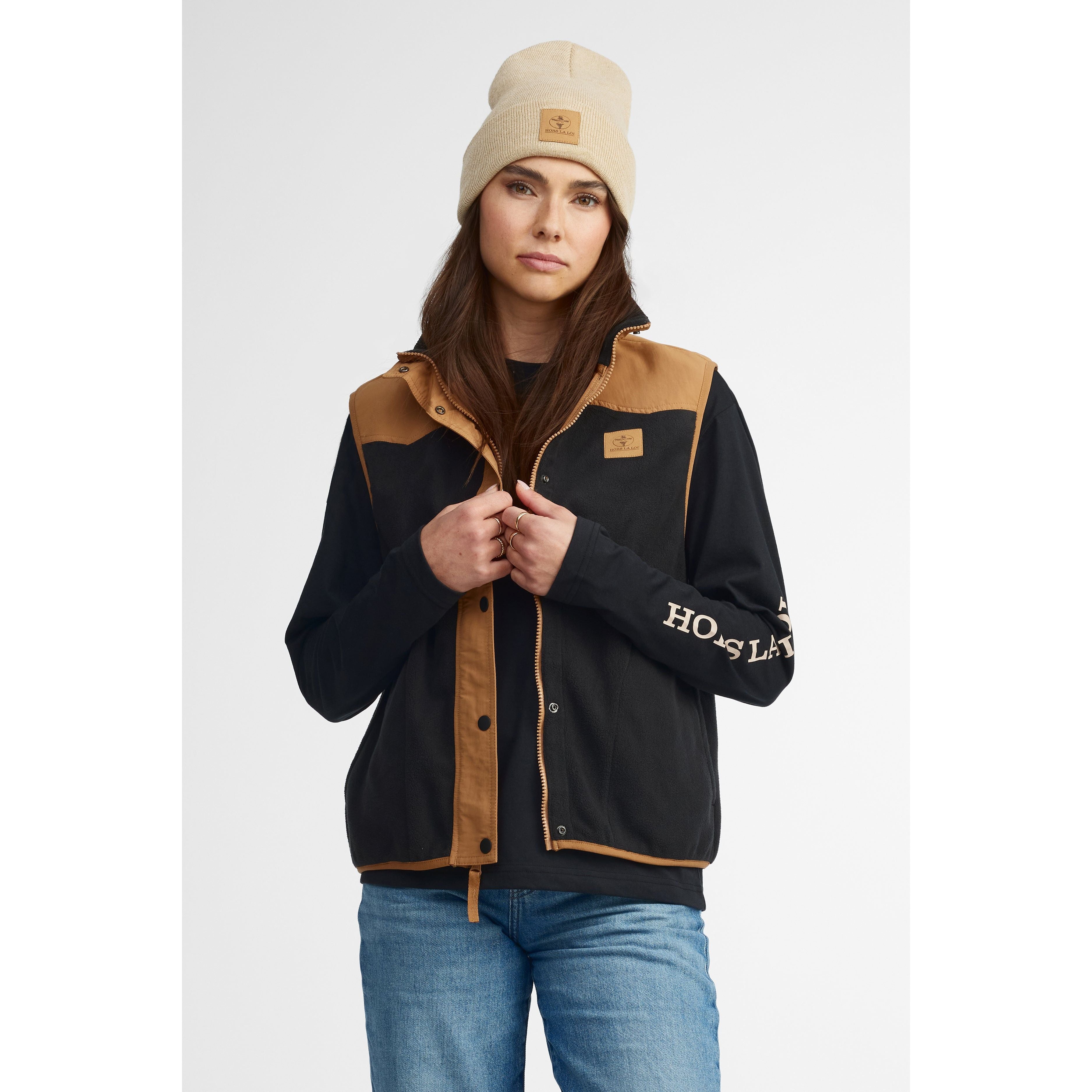 Gilet Polaire Sans Manches Femme - Style Teddy Long, Chaud Et Confortable Pour Automne/Hiver
