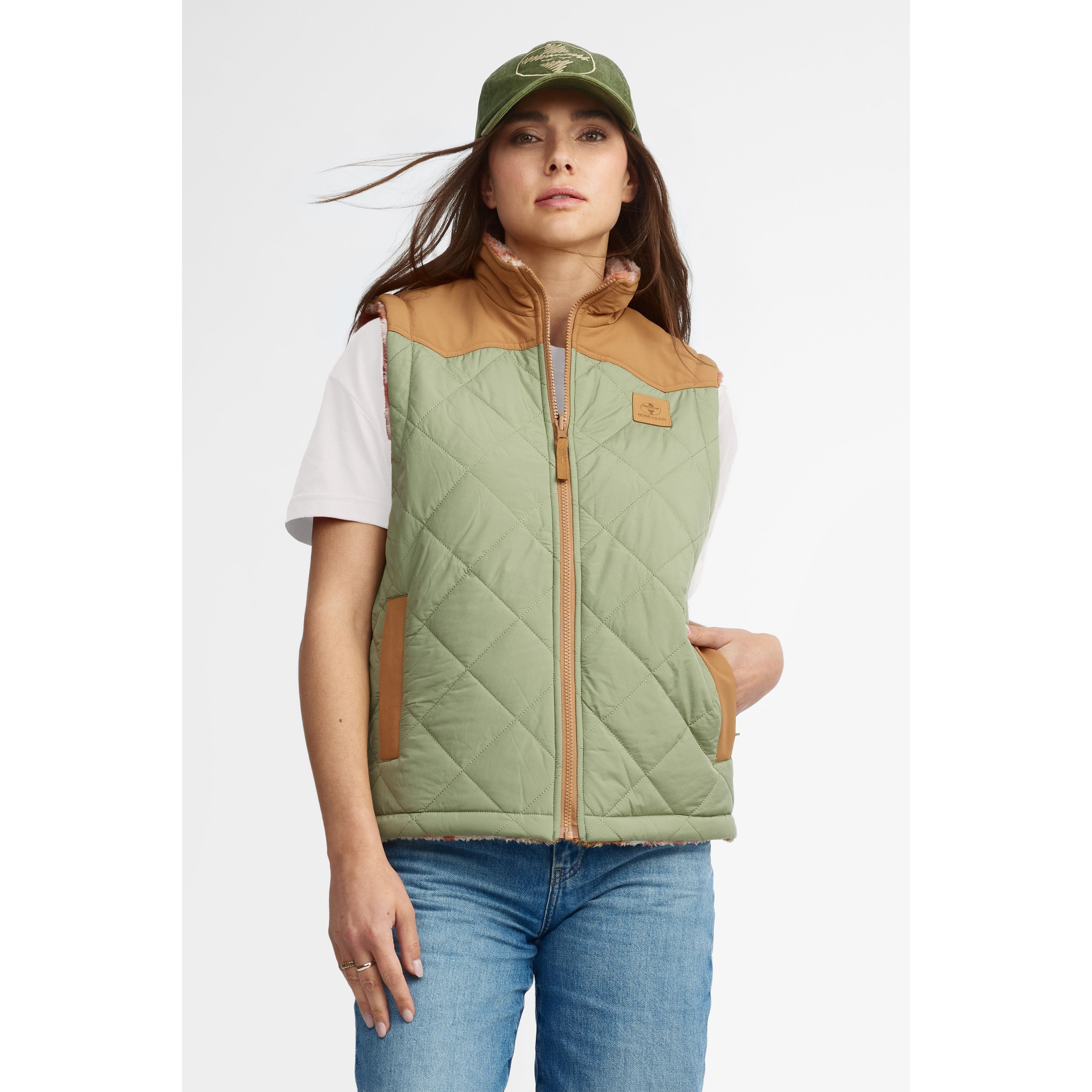 Veste sans manche réversible pour Femmes – Olodge