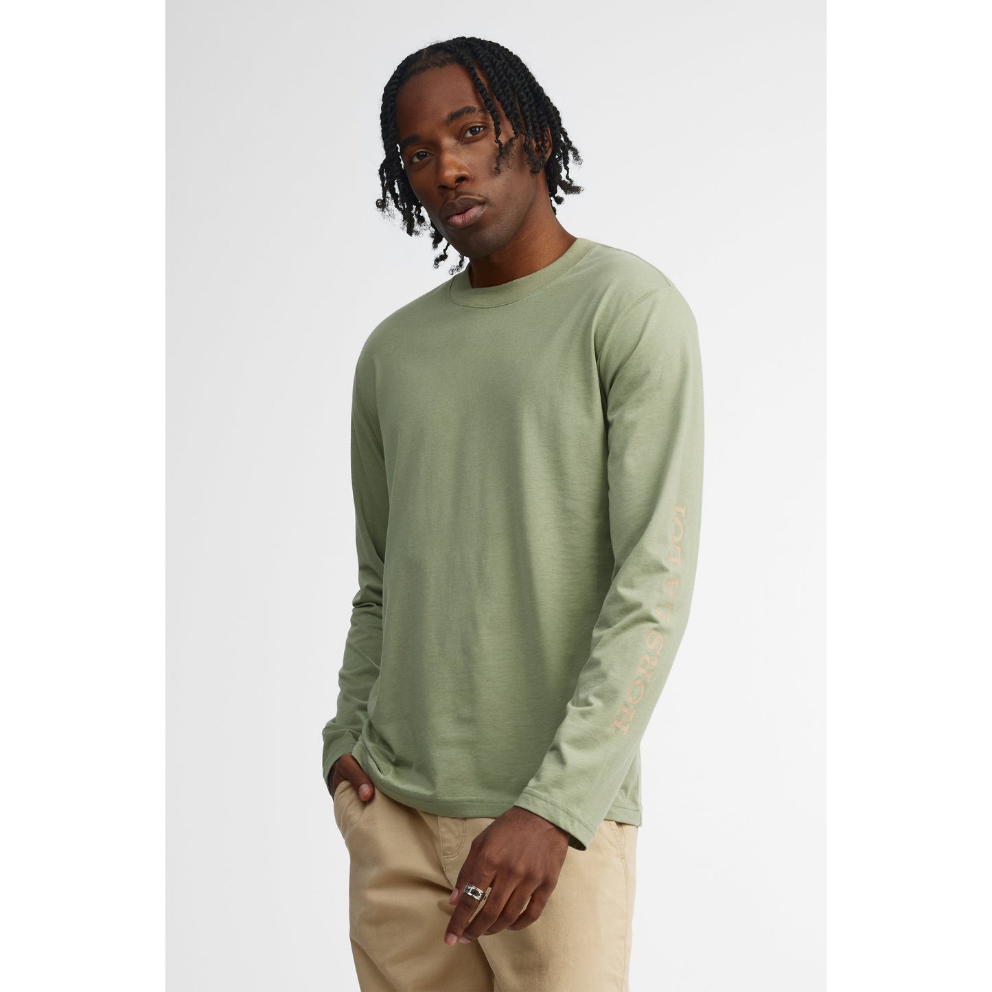 Men's Logo Long Sleeve Sweater