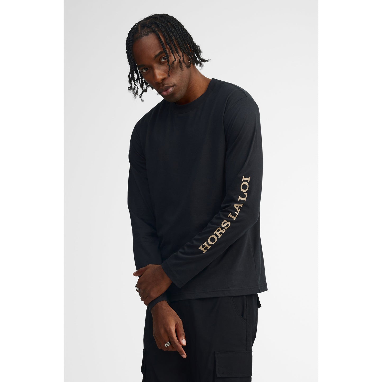Men's Logo Long Sleeve Sweater