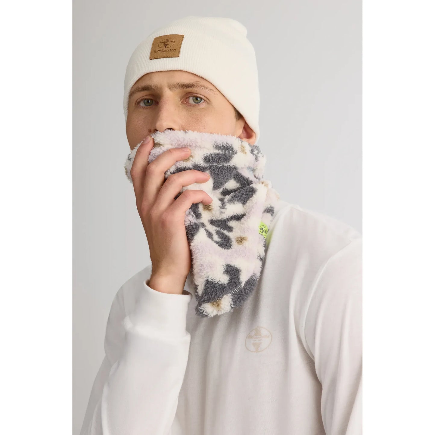 Le Clandestin - Foulard - Combo Marble Lilac - Unisexe