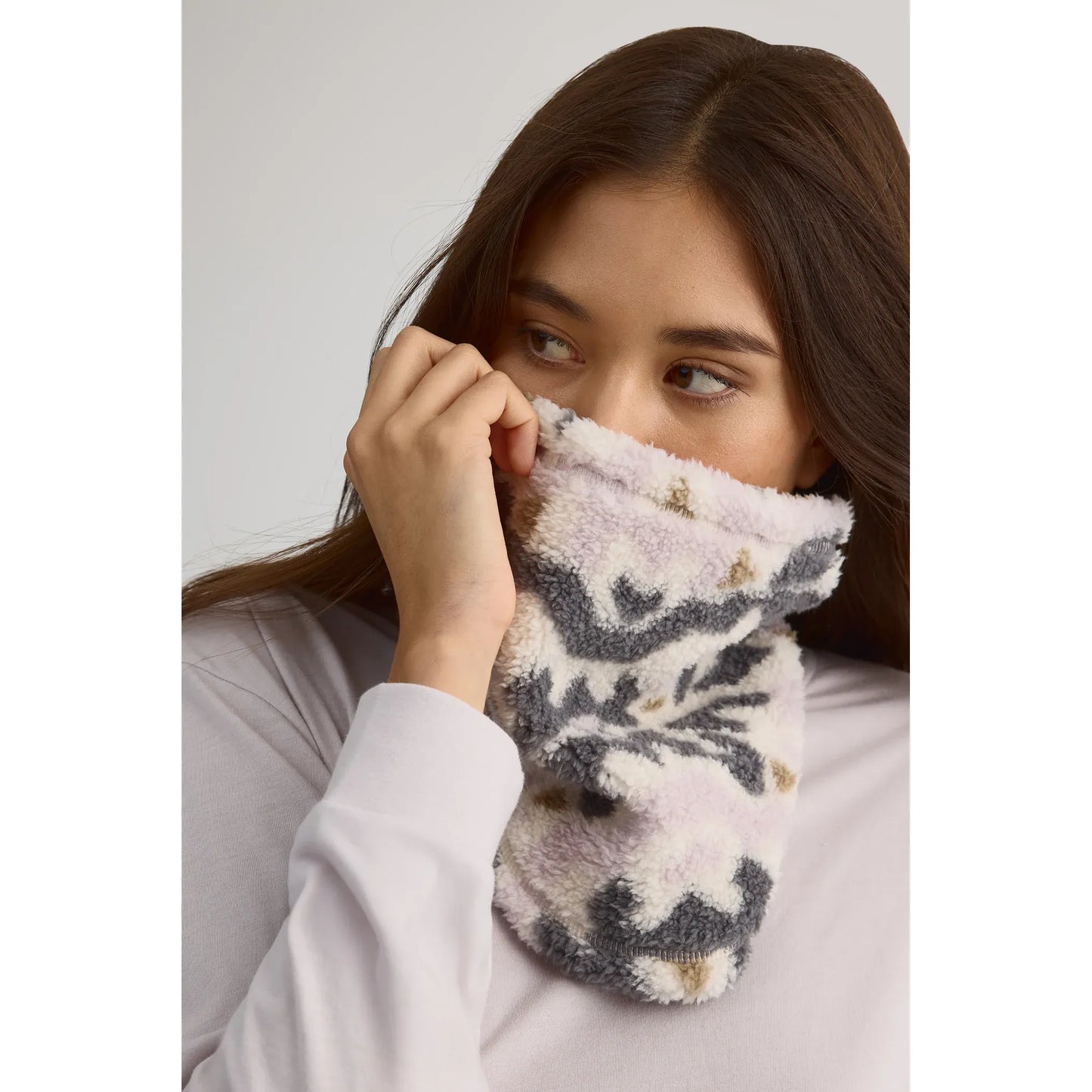 Le Clandestin - Foulard - Combo Marble Lilac - Unisexe