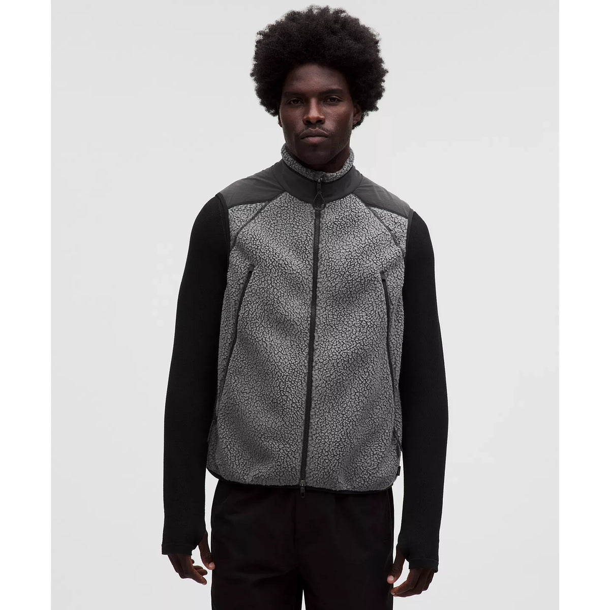 Gilet thermique Polartec Pro à panneaux - Hommes