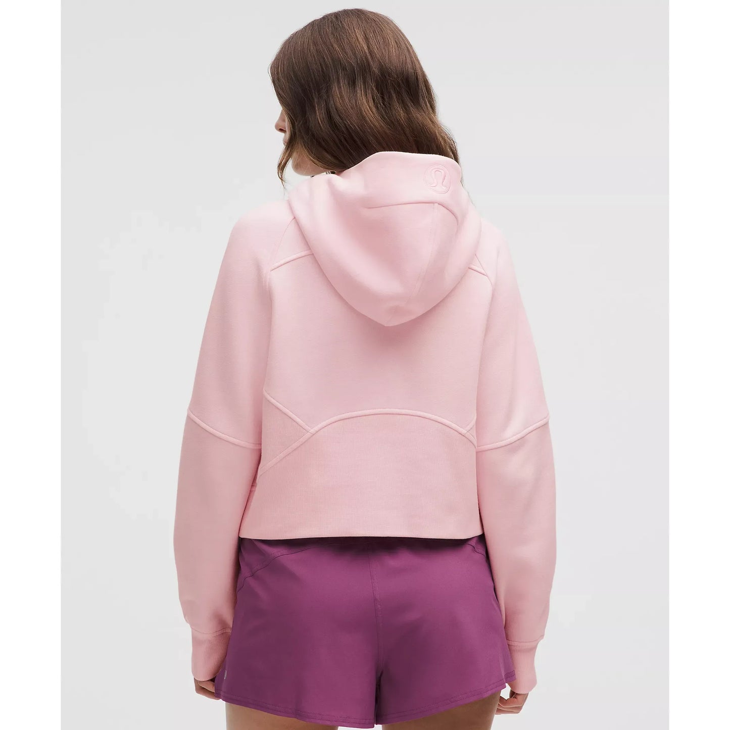 Scuba Oversized Half-Zip Hoodie - Femmes