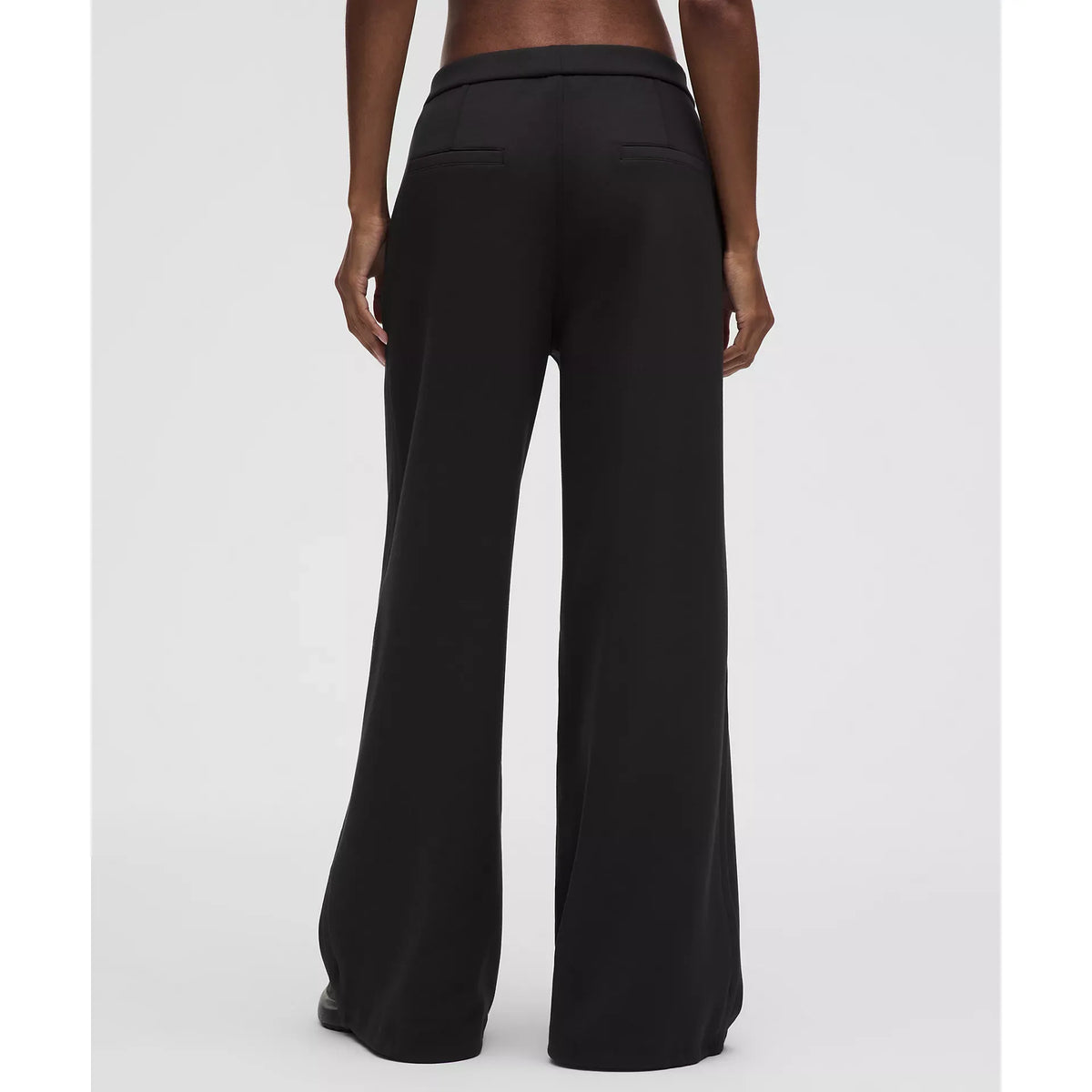 Pantalon large taille haute Smooth Spacer - Femmes