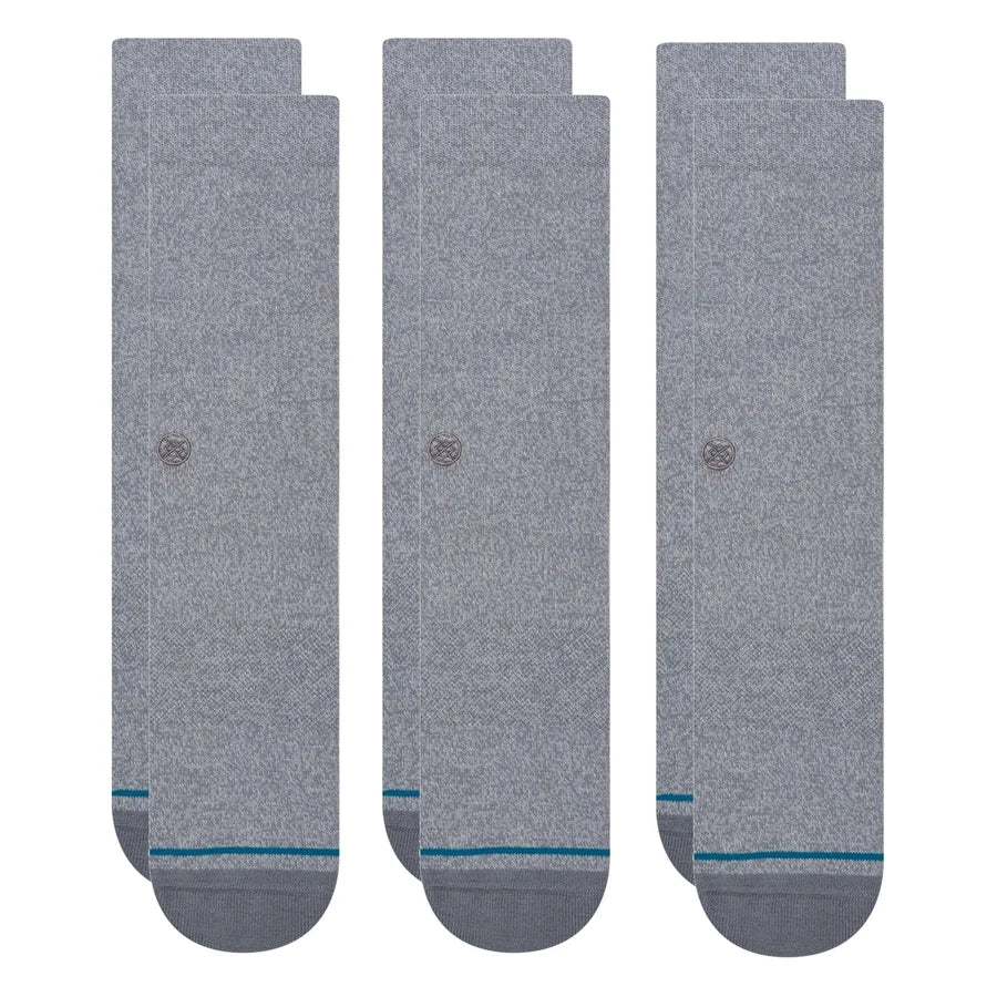 Lot de 3 paires de chaussettes Icon Crew - Unisex