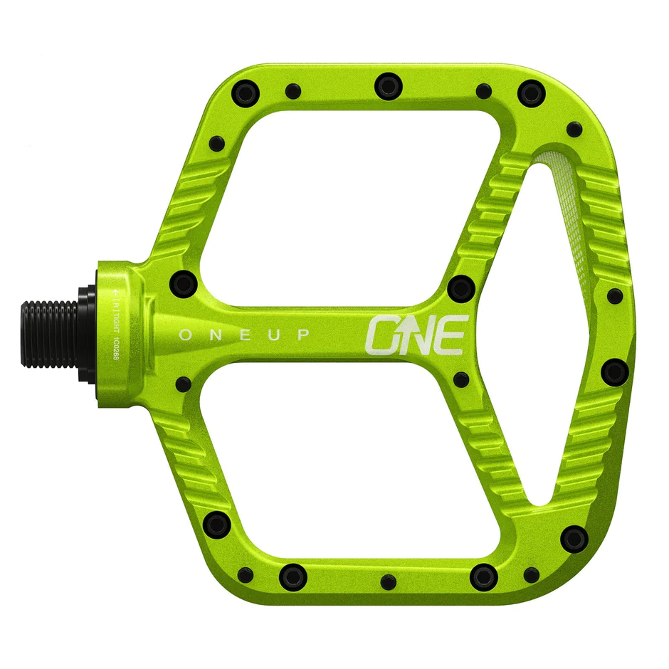 Aluminum Pedals - Green