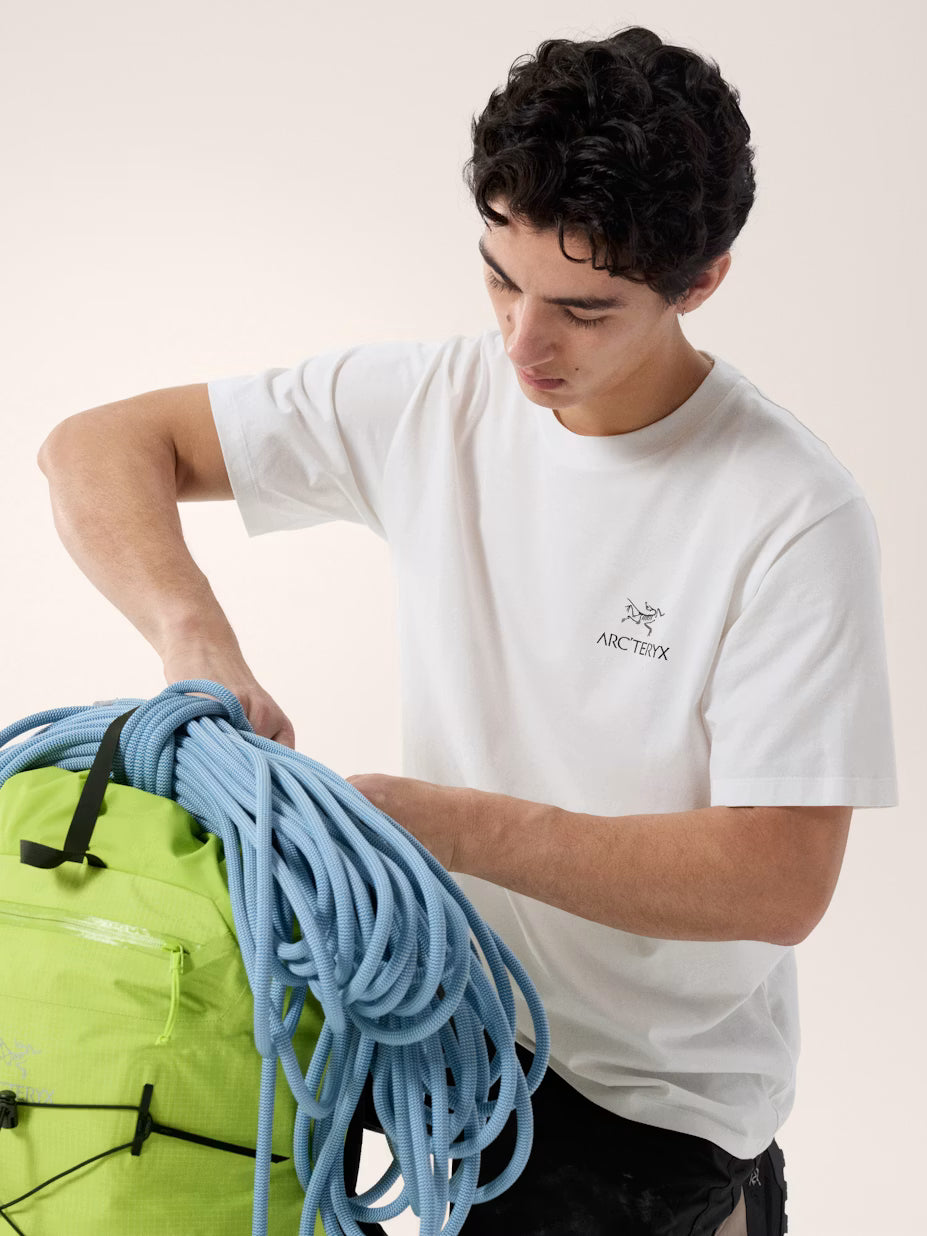 T-shirt en coton Kragg SL Bird Word MC - Hommes