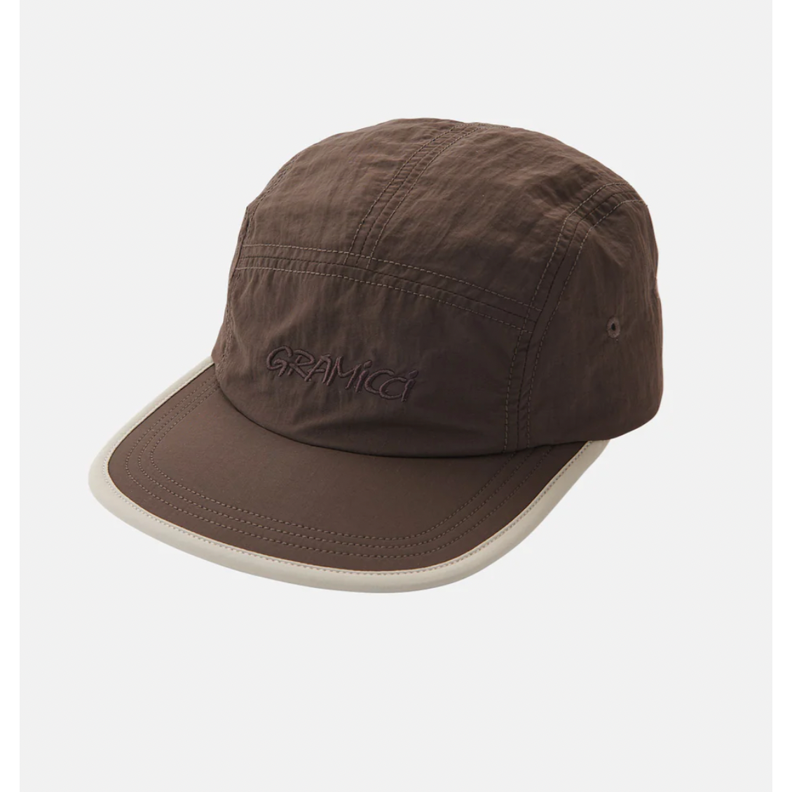 Casquette unisexe Gramicci en nylon – Brun/Dune