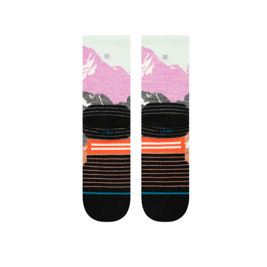 Mid-calf wool socks "Out Of Range"