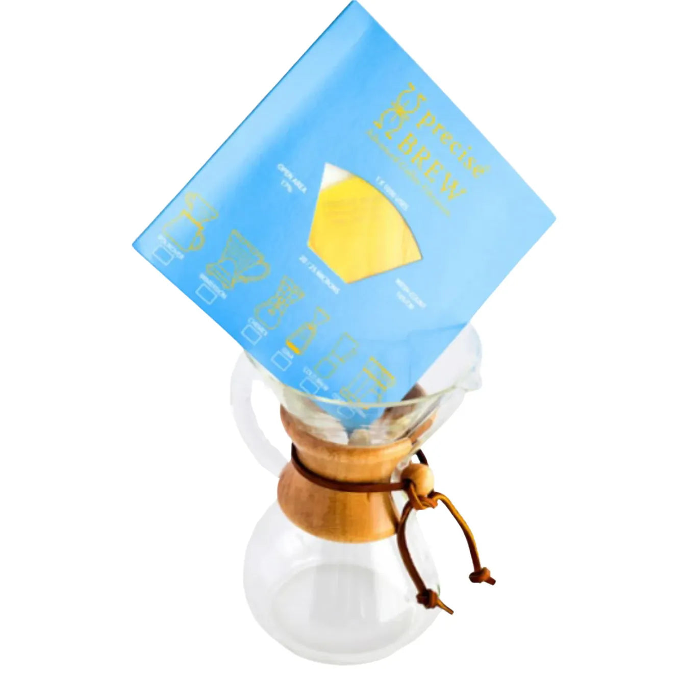 Filtres CHEMEX® 6 tasses pour infusion précise