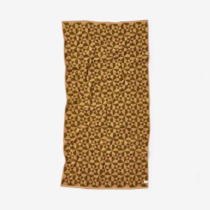 Serviette de bain Bex - Mousse | Daydream Surf Shop x Slowtide