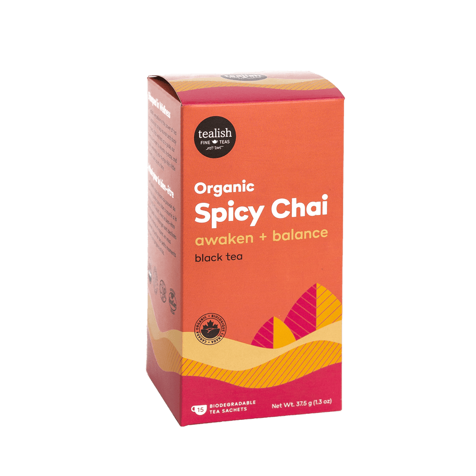 Sachets Thé Chai Bio||Organic Spicy Chai Tea Sachets