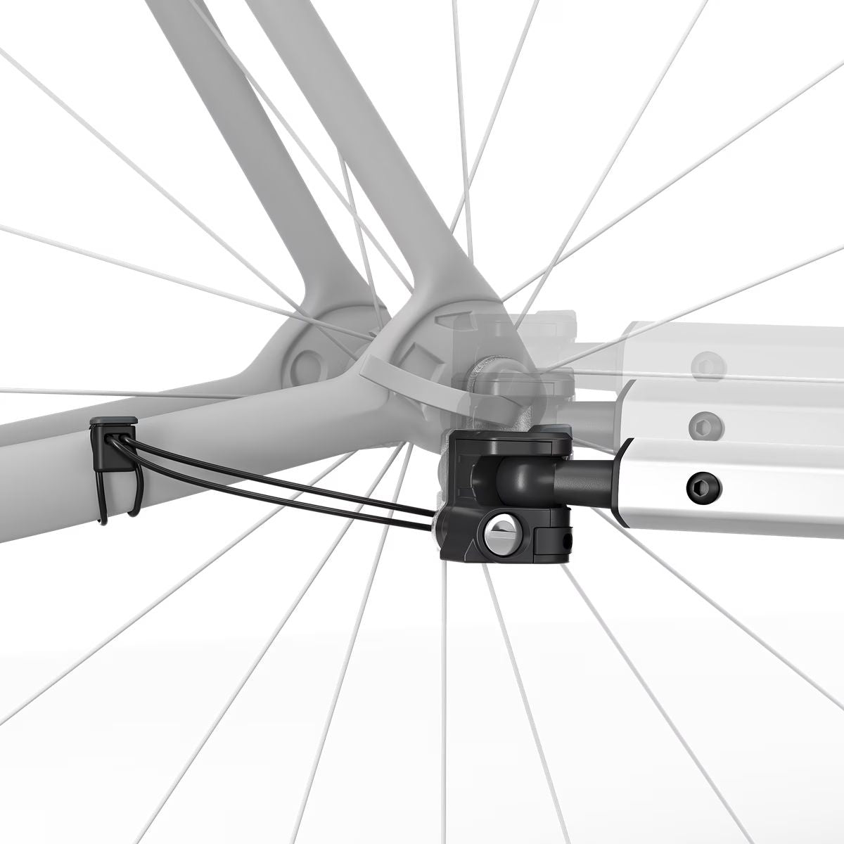 Axe traversant ezHitch pour remorque Thule Chariot avec déblocage rapide