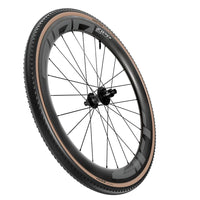Zipp, Goodyear XPLR Inter, Gravel Tire, 700x45C, Folding, Tubeless Ready, Dynamic:UHP, M:Wall, Black