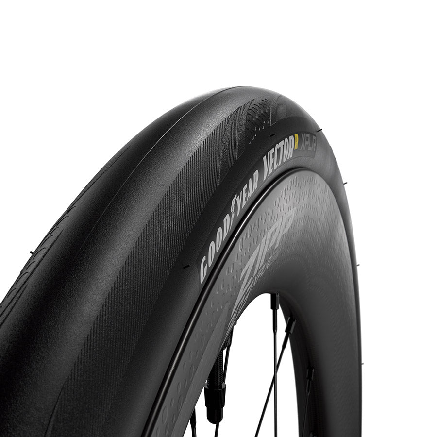 Zipp, Goodyear Vector R XPLR, Gravel Tire, 700x40C, Folding, Tubeless Ready, Dynamic:UHP, M:Wall, M:Shield, 120TPI, Black