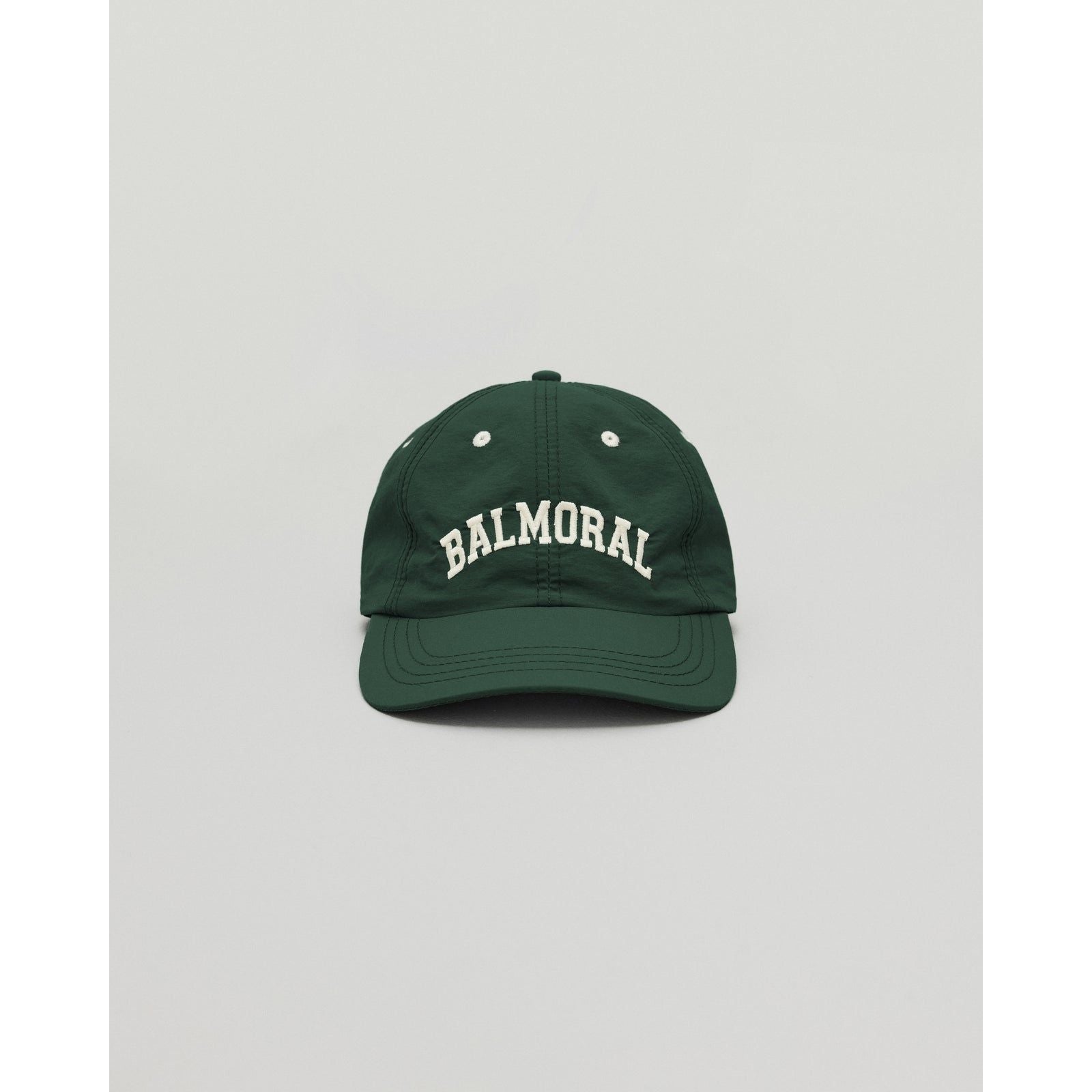 Aberdeen - 6 Panel Hat - Dark Green/Cream