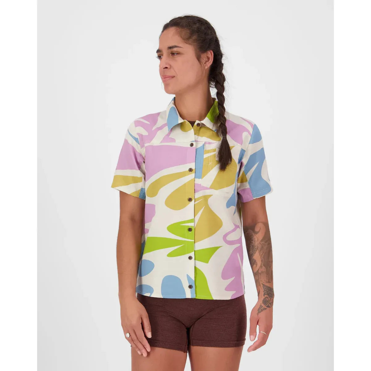 Chemise à manches courtes AT Merino - Femmes