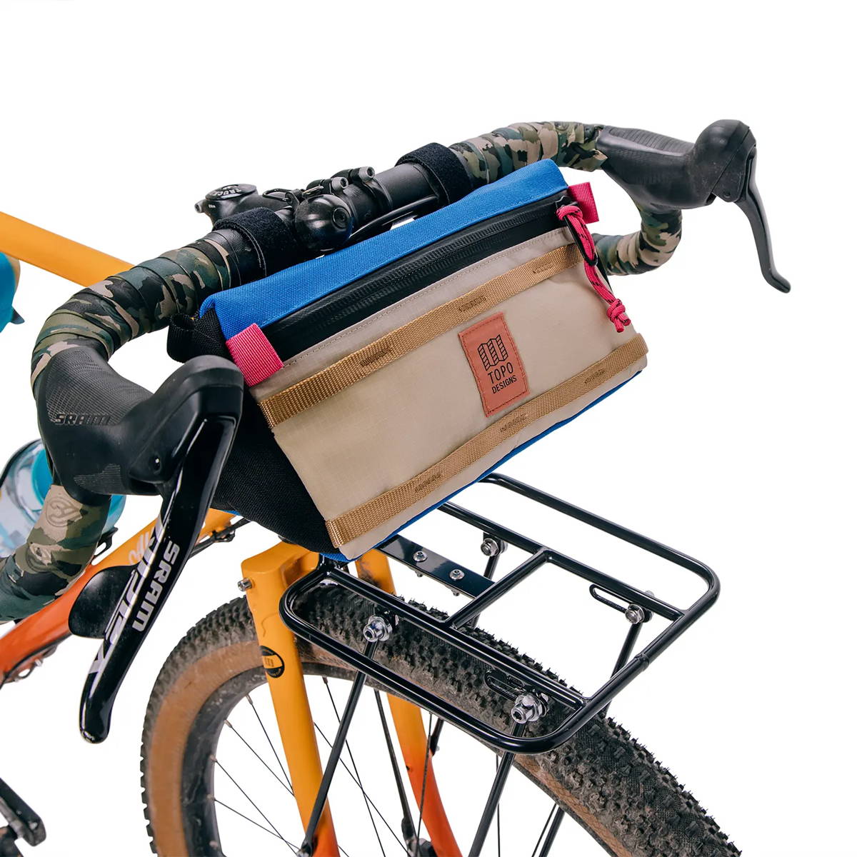Sac pour Vélo Guidon Mountain - Olive||Bike Bag Mountain - Olive/Hemp
