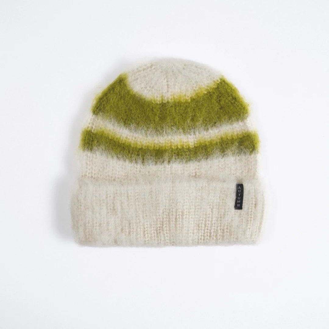 Bonnet à rayures sportives