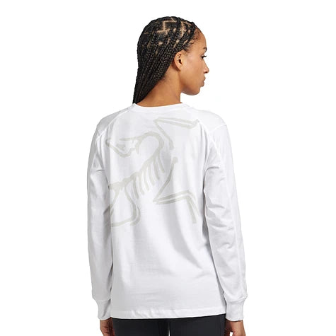 Chandail à manches longues Kragg pour Femmes||Long Sleeves Cotton Bird Crew Neck for Women's